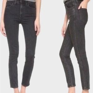 Madewell Higher Rise Skinny Jeans Gray 27